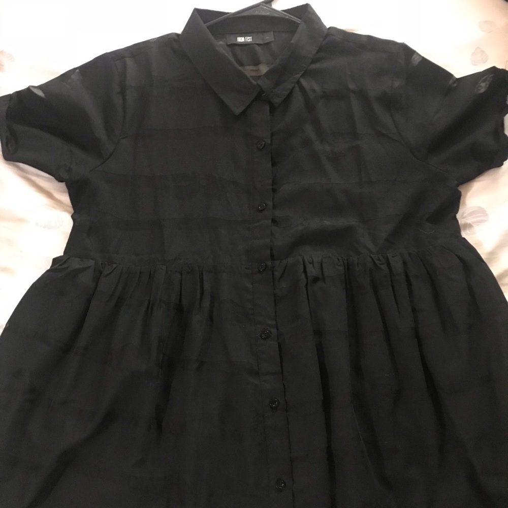 Iron Fist Bone Me Baby Doll Dress